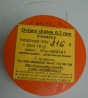 drátky na drátování - prům. 0,3 mm mosazný (Ms - zlatý), cena za 100 g