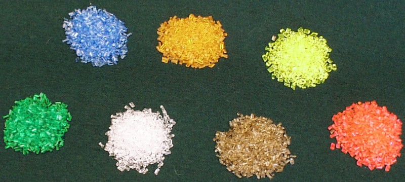 tzv. mozajková rýže - Krasten, barevný plast