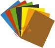 polokarton - barevné čtvrtky A4 (180g/m2) - syté barvy