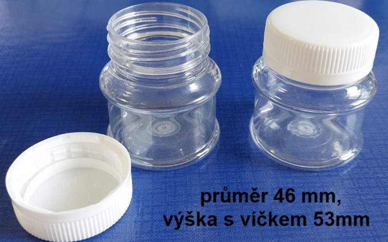 kelímek se šroubovacím víčkem 50 ml