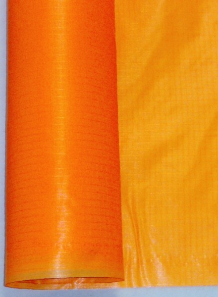 TEXTIL - padákovina PAD, 2. JAK., 139/143cm, oranžová