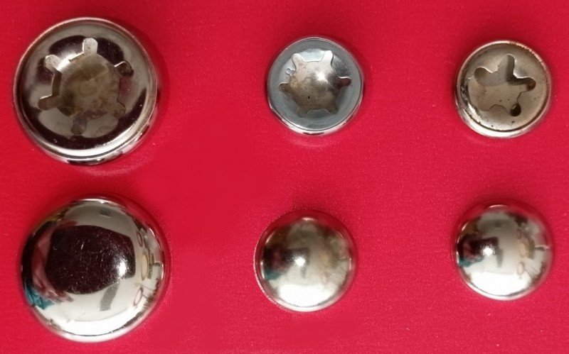 pojistná krytka konce hřídele 6mm